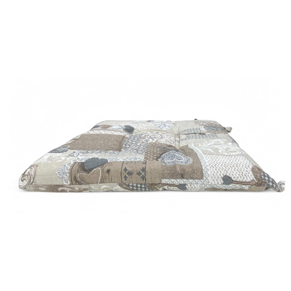 STUHLBEZUG Soft TYROLEAN Heart MARGOT Beige