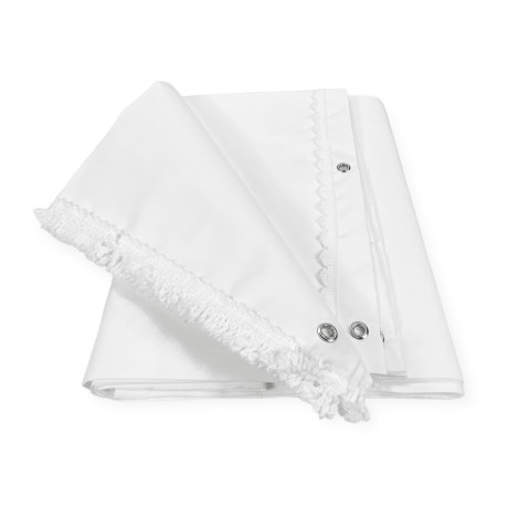 Toldo blanco macizo de calidad extra