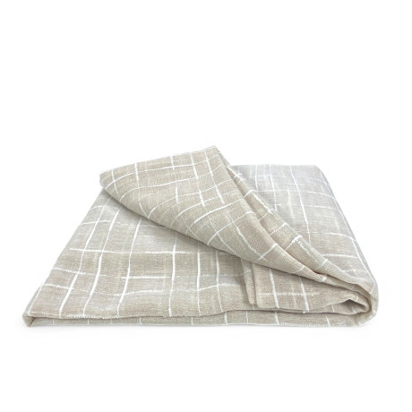 Coppia tendina Lulù Beige 60x240 cm - Montaggio della tendina arricciata per un effetto raffinato