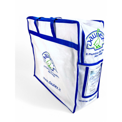 Embalaje original de la chaqueta de plumas BORMIO Light - Bolsa TNT - Made in Italy