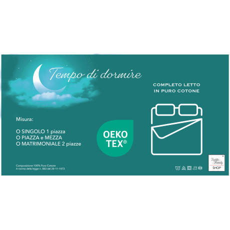 Emballage d’origine - ensemble de draps doubles à motifs corail