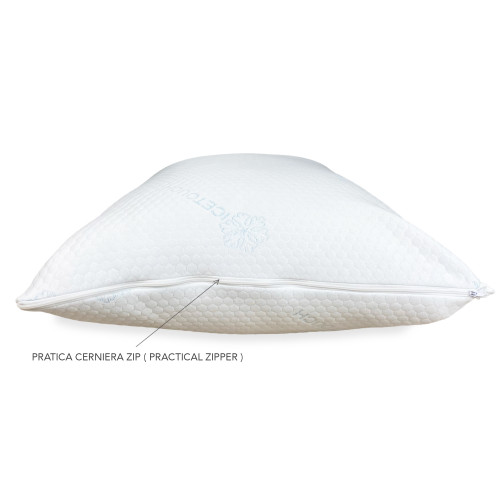 Coppia Federe Rinfrescanti Ice-Touch – Termoregolanti Traspiranti 50x80 cm – Made in Italy