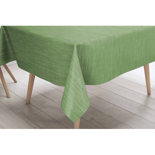 Nappe LIMA vert clair – Toile cirée plastifiée PVC lavable antidérapante – Made in Italy