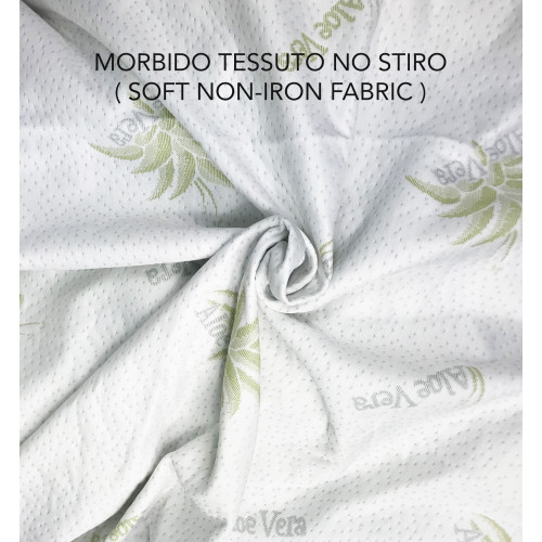 ALOE VERA HD anti-mite and hypoallergenic mattress cover MADE IN Italy