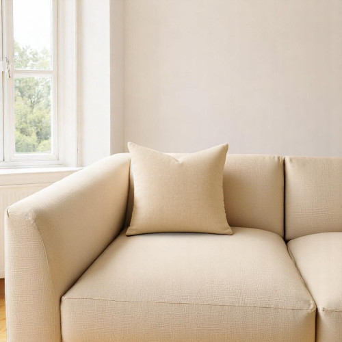 Coussin en pin suisse Dolomiti - Parfum naturel relaxant - Coton brut - Pour canapé, lit, voyage - Fabriqué en Italie