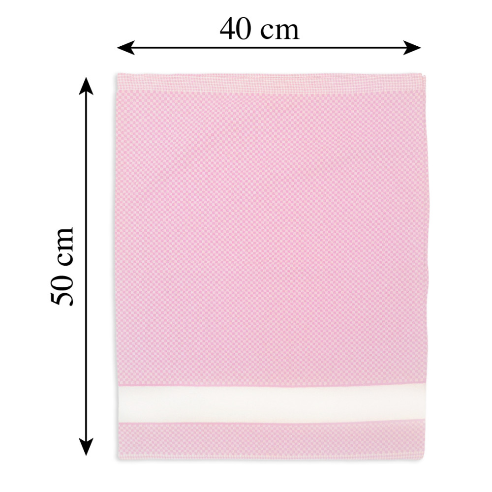 Cloud Kindergarten Set aus reiner Baumwolle mit AIDA Canvas zum Besticken - Sack + Lätzchen + Handtuch