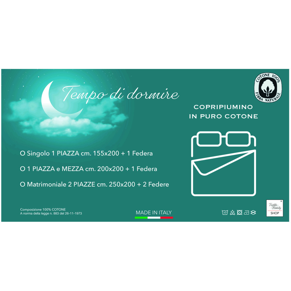 Copripiumino Miros Cuore Rosso – 100% Cotone Tirolese Made in Italy – Cuori su Entrambi i Lati