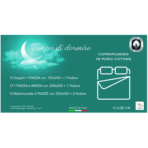 Funda nórdica Miros Red Heart – 100% algodón tirolés made in Italy – corazones en ambos lados