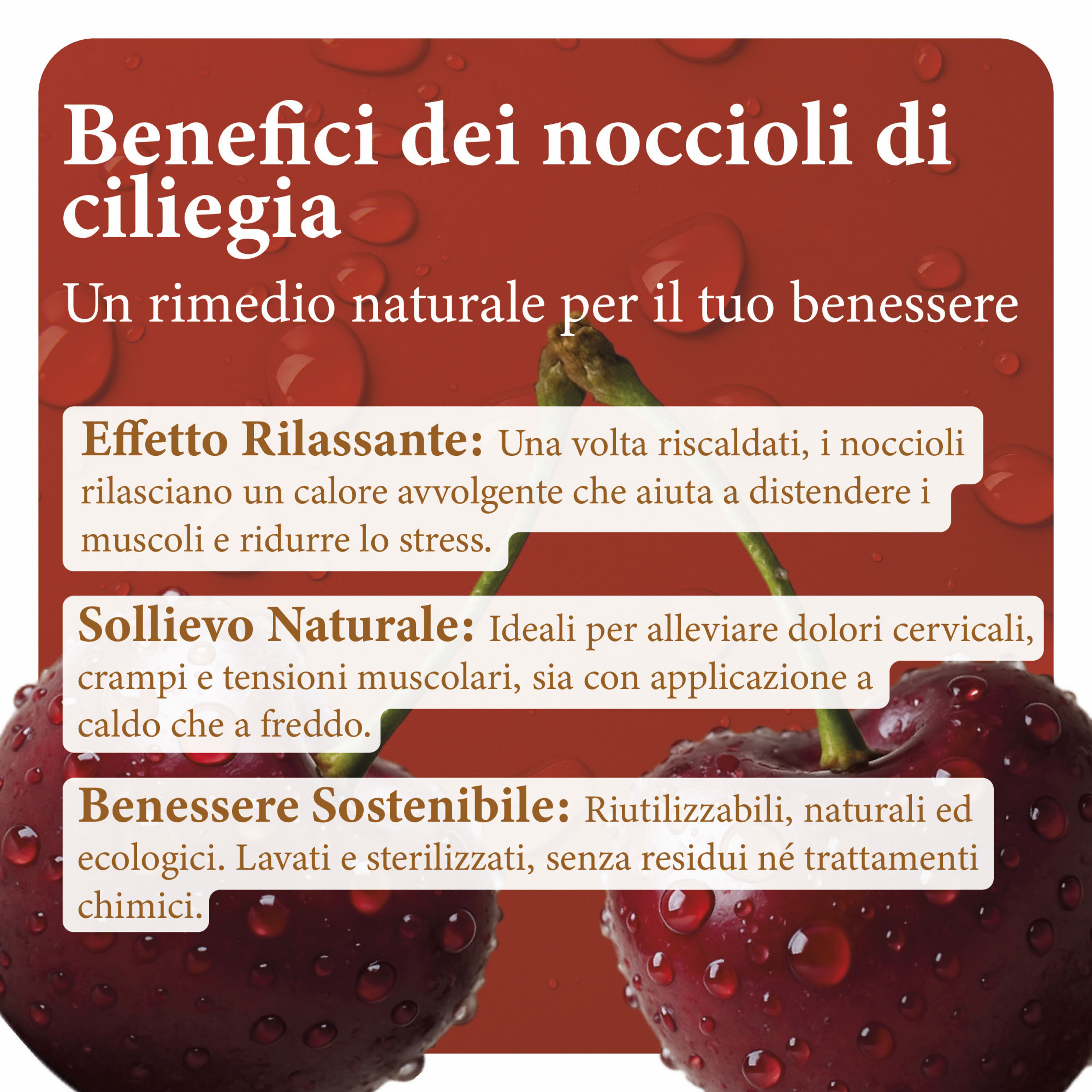 Noccioli Di Ciliegia Naturali - 15kg Per Cuscini Termici, Cervicale, Lombare O Lavoretti - Foto 3