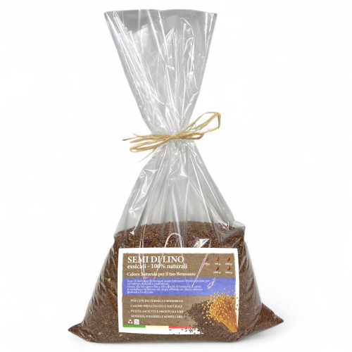 Washed and Sterilized Natural Flaxseed – For Heat Pads, Cosmetic Compresses and Craft Use