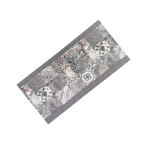 RUG Kitchen Runner Non-slip runner MAIOLICA GREY made in Italy