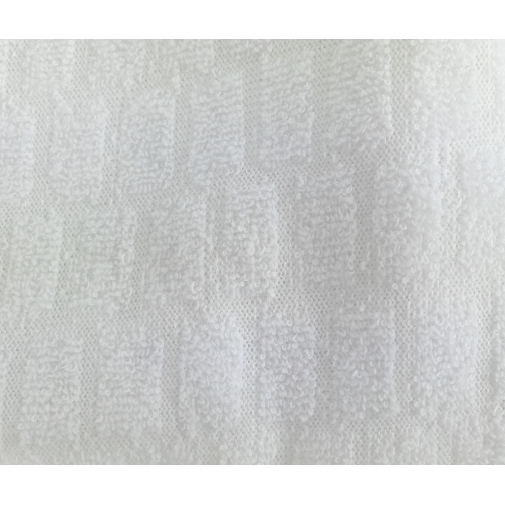 Pillowcase with Zipper 50x120 – French Size for Pillow 1 and a Half Square – Jacquard Sponge Made in Italy