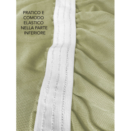 FUNDA DE SOFÁ Elástico universal ROMA antimanchas BEIGE