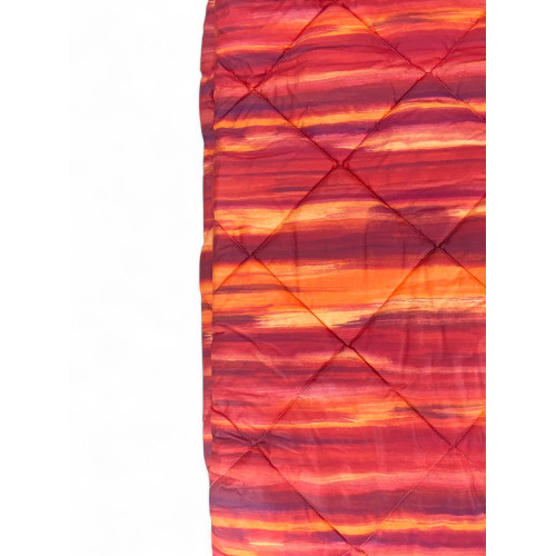 Trapunta Kot Pennellato Bordeaux - Copriletto Invernale 100% Cotone - Made in Italy, Calda e Morbida