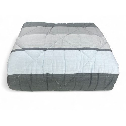 Trapunta Kot Riga Grigio - Confezione originale Made in Italy.