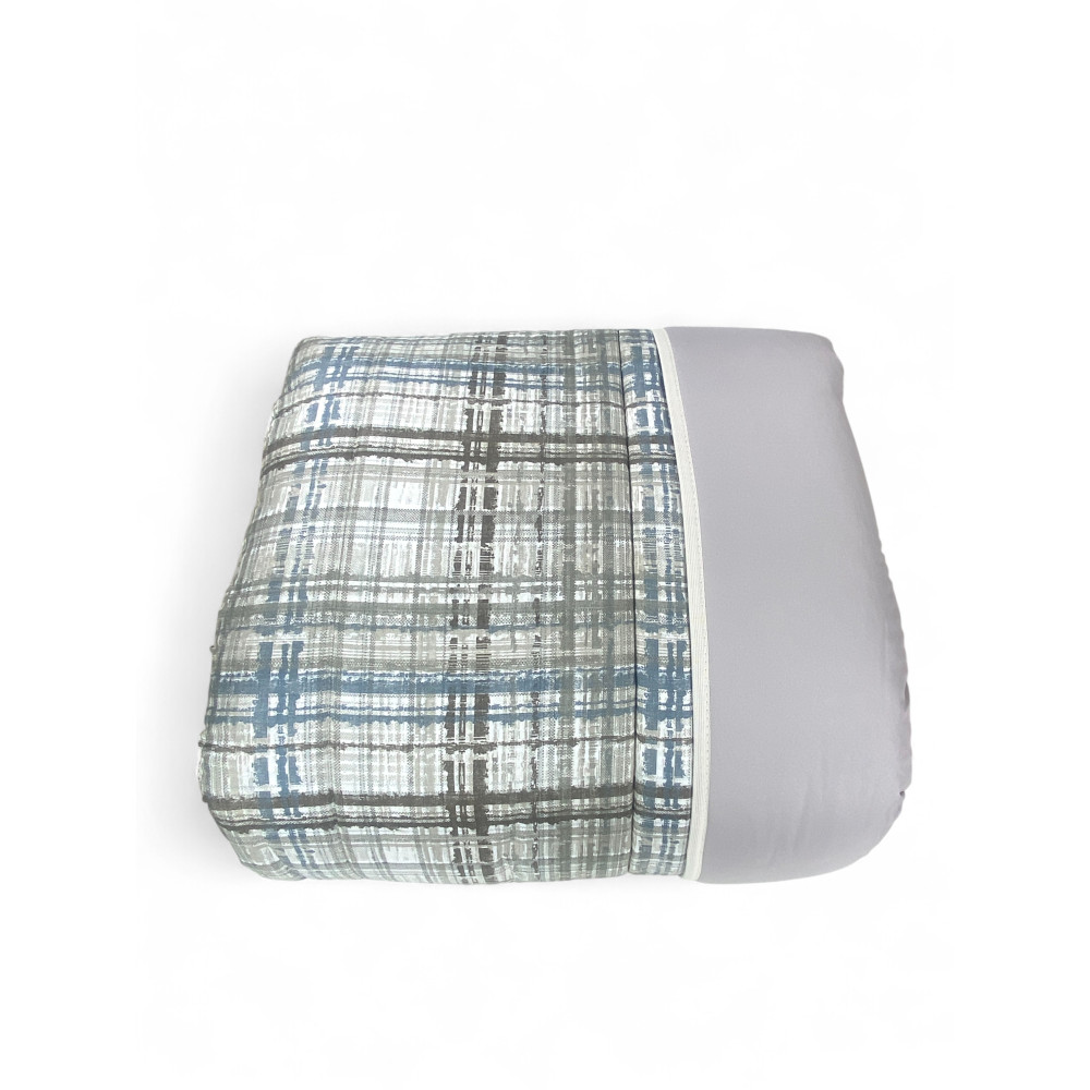 Tiroler Winterbettdecke Beige Textur - hypoallergene Mikrofaser-Bettdecke 300gr - Made in Italy Warm