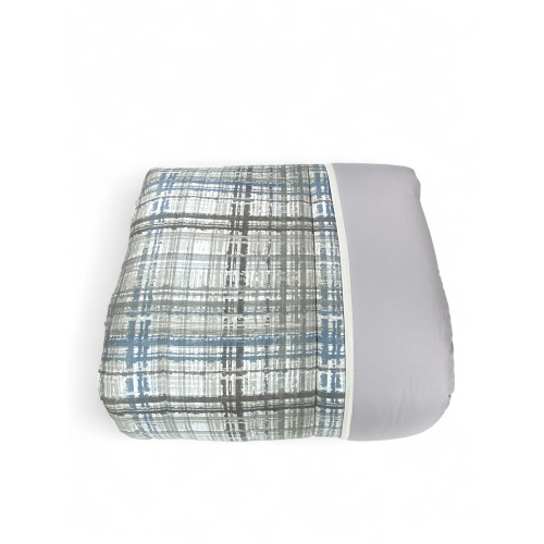 Tiroler Winterbettdecke Beige Textur - hypoallergene Mikrofaser-Bettdecke 300gr - Made in Italy Warm