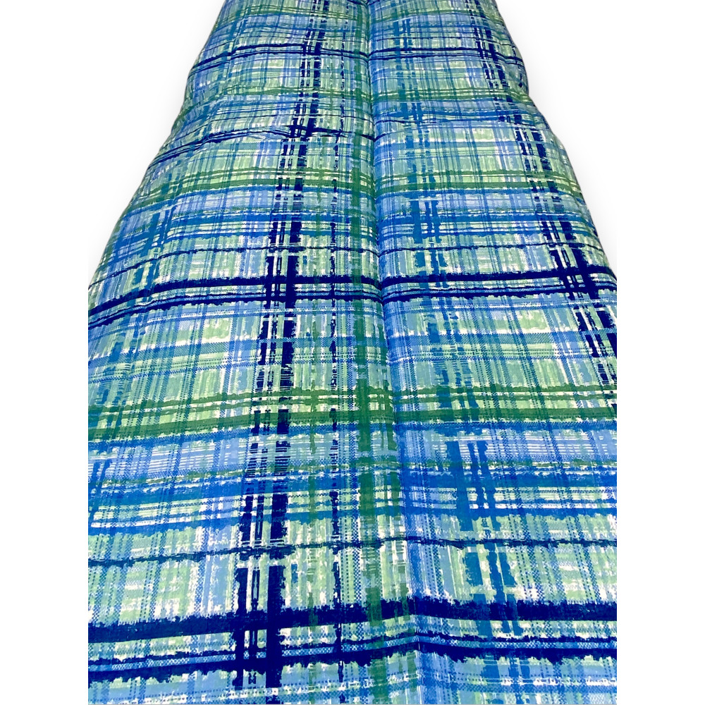 Edredón de invierno tirolesa textura azul - Edredón de microfibra hipoalergénico cálido 300gr - Made in Italy