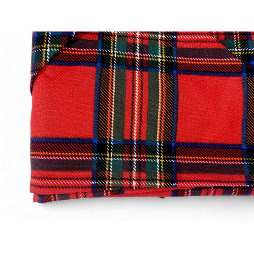 Double bed sheets Scottish Red - complete set cozy winter style