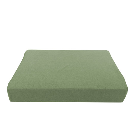 Grüner Stretch-Jersey aus reiner natürlicher Baumwolle