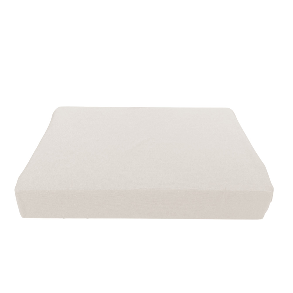 Fitted Bottom Sheets Adapto Jersey Cream - Stretch Cotton H30cm - Single, Queen, Double