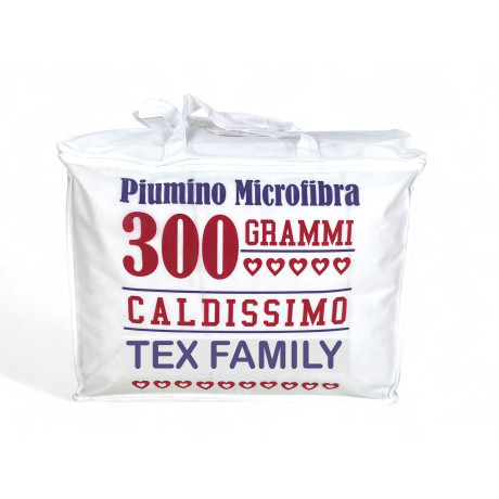 Edredón nórdico cama de invierno blanco 300 gr/m² - Acolchado con poliéster hipoalergénico y microfibra suave
