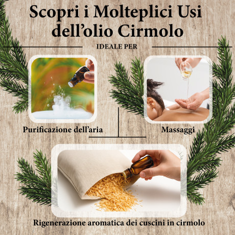 Swiss pine essence – aromatic regeneration of Swiss stone pine cushions and shavings