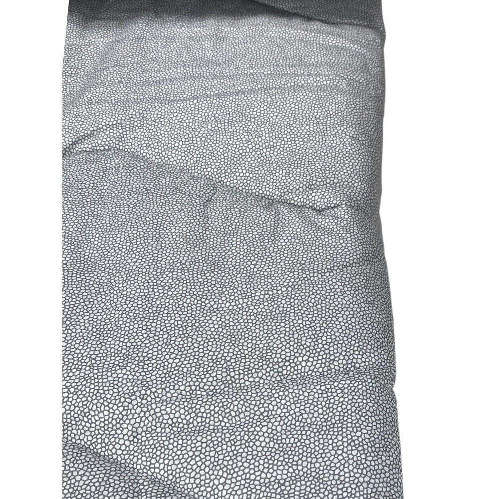 QUILT KOT © dis. BOY GRIS MADE IN ITALY puro ALGODÓN