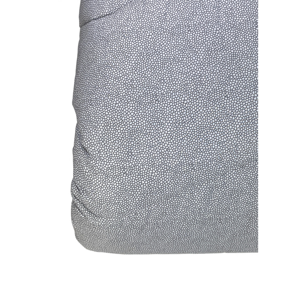 QUILT KOT © dis. BOY GRIS MADE IN ITALY puro ALGODÓN