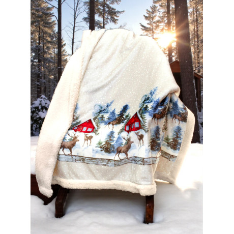 Sherpa chalet plaid –...