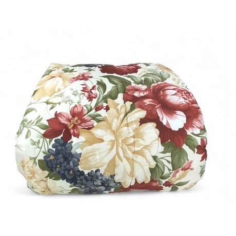 Edredón Sanderson Vintage Flower Bow – Edredón de invierno 300 gr/m², cálido y suave, Made in Italy