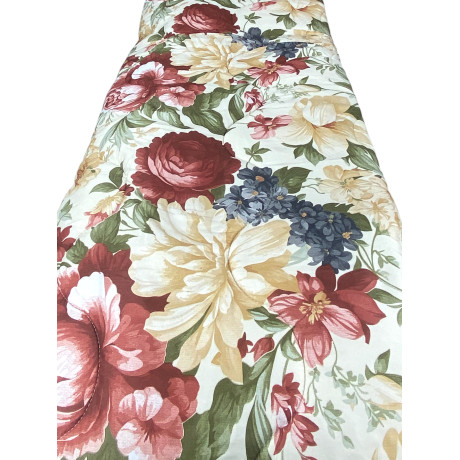 Sanderson Flower Vintage Folded Bow Quilt – Handcrafted Quality Made in Italy