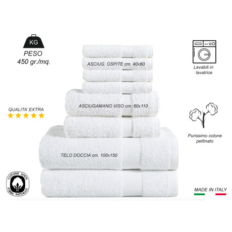 100% Cotton Terry Towels -...