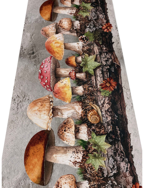 Alfombra de Cocina Bosque Encantado – Alfombra de Cocina Antideslizante de PVC Lavable 6 mm – Made in Italy