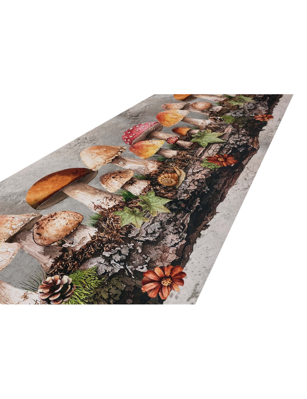 Tapis de cuisine Enchanted Forest – Chemin de cuisine antidérapant en PVC lavable 6 mm – Fabriqué en Italie