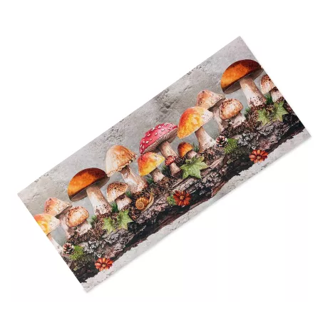 Tapis de cuisine Enchanted Forest – Chemin de cuisine antidérapant en PVC lavable 6 mm – Fabriqué en Italie