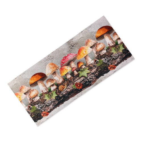 Kitchen Runner Rug Enchanted Forest – Washable PVC Non-Slip Kitchen Runner 6 mm – Made in Italy