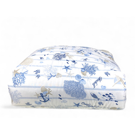 Super Mare Winter Quilt - Duvet Corals and Shells 300gr Microfiber - Made in Italy