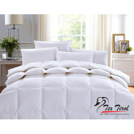 Stream 4 Season Goose Duvet – Light Warm Bed Quilt – 80% Feder, 20% Bettdecke – Single und Double