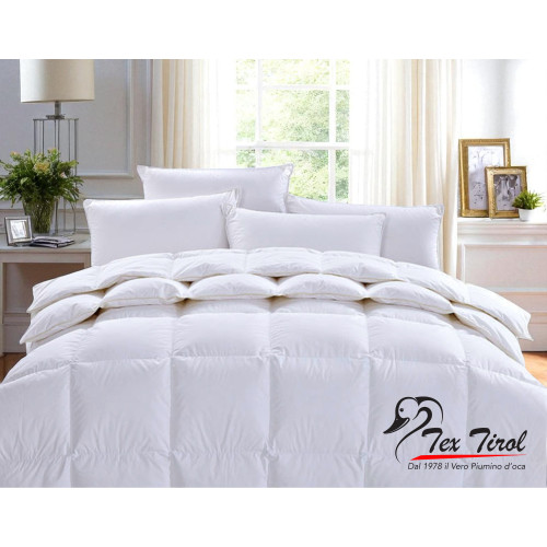 Stream 4 Season Goose Duvet – Light Warm Bed Quilt – 80% Feder, 20% Bettdecke – Single und Double