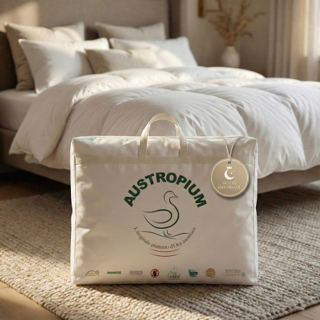 Imperial Night Duvet – 100% Virgin Goose Down Klasse 1, Fixierte Bilder, Batiste 70, DOWNPASS, Hergestellt in Österreich