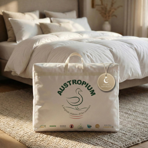 Imperial Night Duvet – 100% Virgin Goose Down Klasse 1, Fixierte Bilder, Batiste 70, DOWNPASS, Hergestellt in Österreich