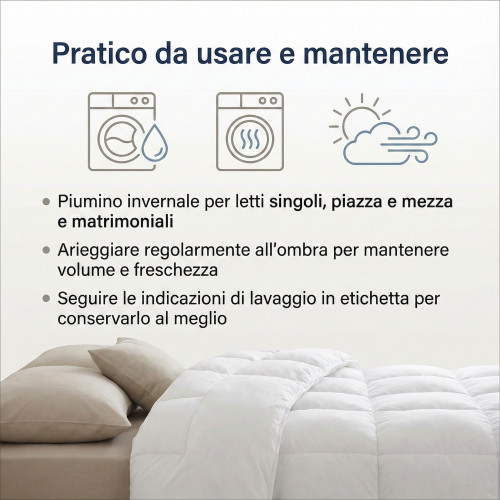 Doudoune d’hiver Danube - 30 % doudouet 70 % duvet classe 1, commode, Batiste 70, fabriquée en Autriche