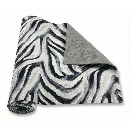 Tapis de cuisine antidérapant en PVC Zebra Runner 50 cm - Cut Runner fabriqué en Italie