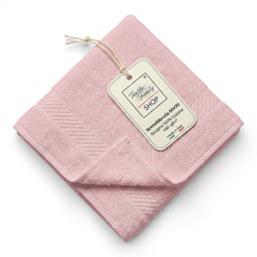 Tapis de douche pour bain à encens 50x70 Éponge en coton 450 g/m² - Tapis de douche fabriqué en Italie