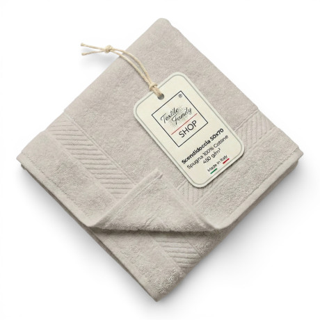 Bath Shower Mat Moon 50x70 Cotton Sponge 450 g/m² - Shower Mat Made in Italy