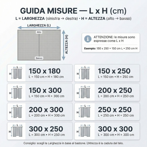 MARQUISETTE outdoor mosquito net curtain leaded in 8 different sizes plain WHITE