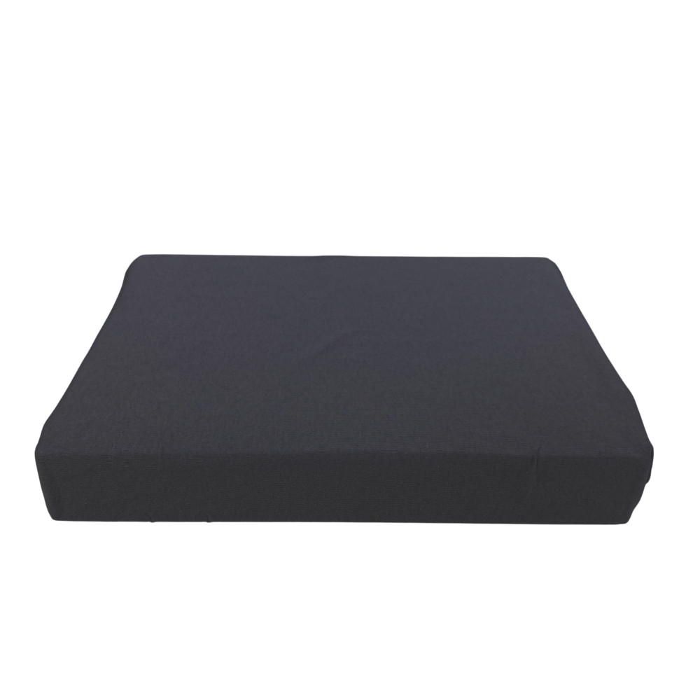 Draps ajustés Jersey Anthracite Adapto - Coton extensible H30cm - Simple, double, double