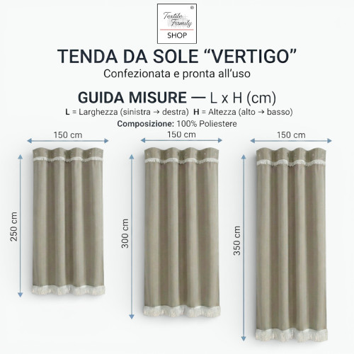 VERTIGO EXTÉRIEUR SUN TENT GARDEN BALCON LUSH GREEN imperméable à l’eau et hydrofuge