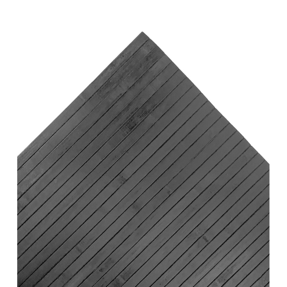 TAPIS DE CUISINE EN BOIS bambou Couleur boisée Gris foncé